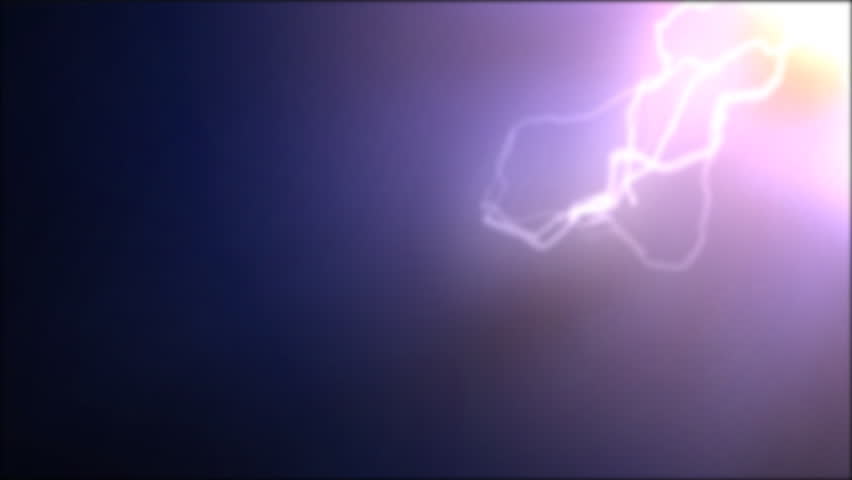 Lightning animation. Loop