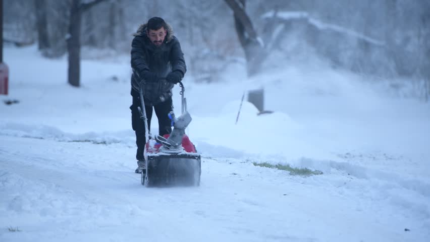 Header of snowblower