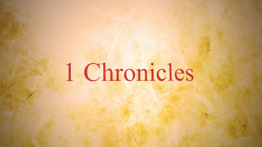 Header of 1 Chronicles