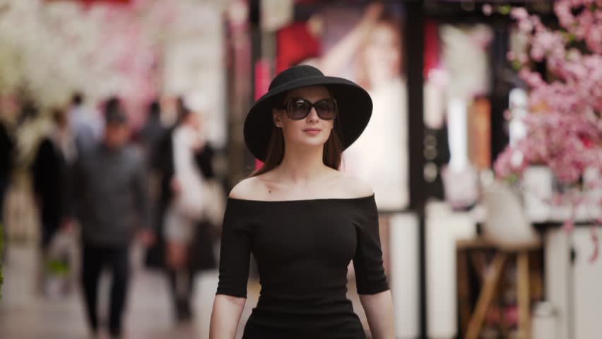 A Young Elegant Rich Girl Stock Footage Video 100 Royalty Free 1009766162 Shutterstock