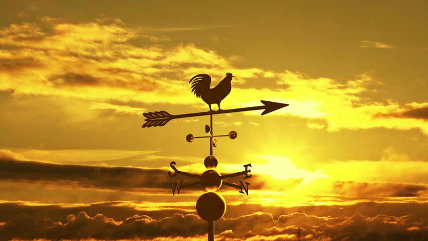 Header of cockerel