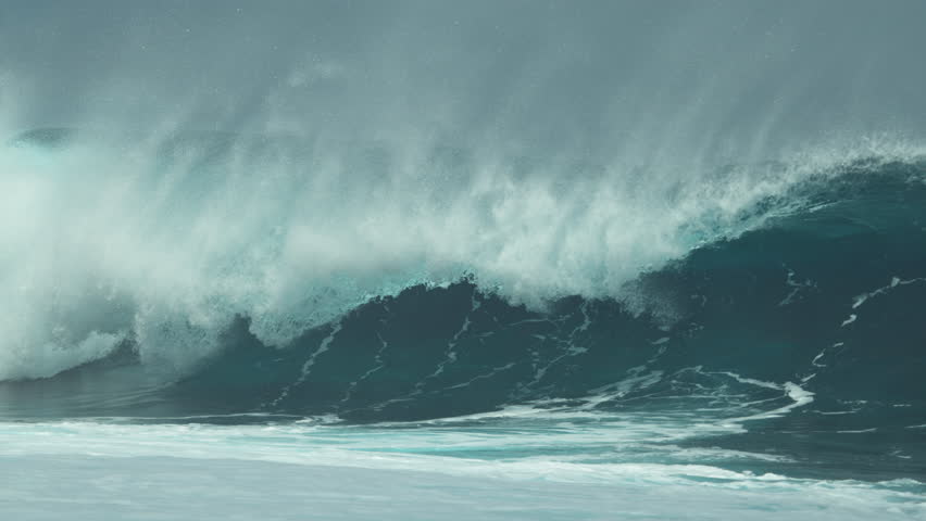 Waves rushing