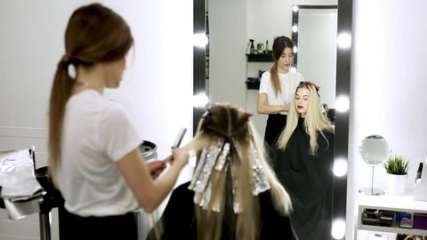 Foil Hair Stock Video Footage 4k And Hd Video Clips Shutterstock