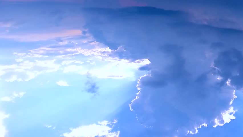 Clouds on a mostly clear sky image - Free stock photo - Public Domain ...