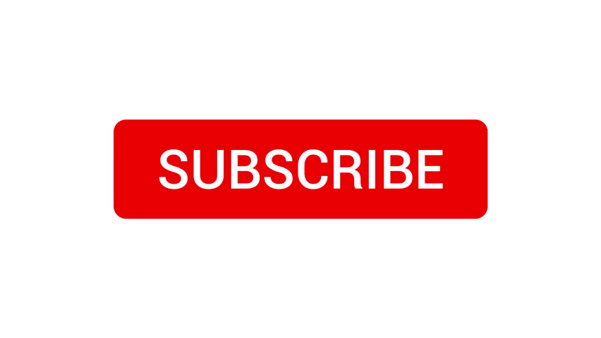 Cute Gif Images Youtube Subscribe Button Gif Transparent Background