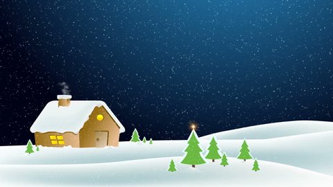 animated snow falling christmas