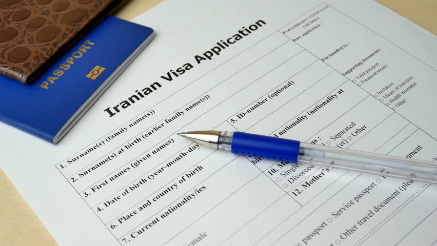 Application Form Second Year Visa Australia, Iranian Visa Application Form To Travel Or Immigration Document With Passport Apply And Permission For Foreigner Country, Application Form Second Year Visa Australia