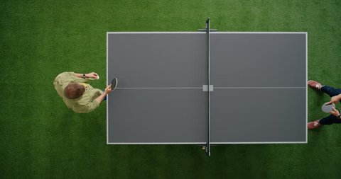 Ping Pong Table Top View Stock Illustrations Images Vectors