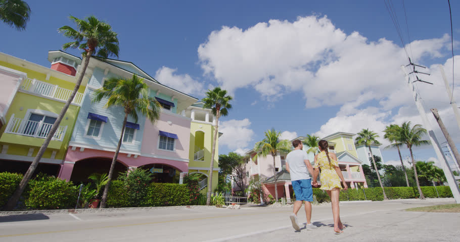 Fort Myers Beach Traditional Colorful Cottages Houses