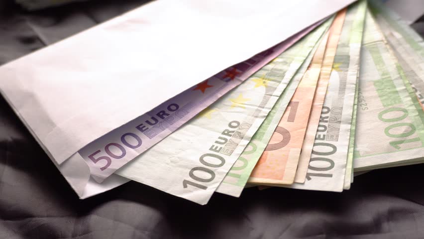 Euro Money Banknotes Envelope Banknotes Stock Footage Video 100 Royalty Free 1024212932 Shutterstock - 