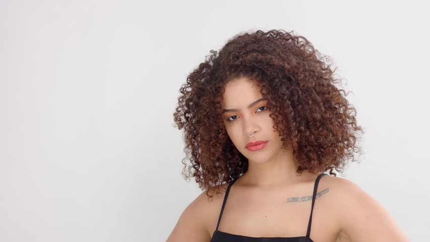 Mixed Race Black Woman With Stock Footage Video 100 Royalty Free