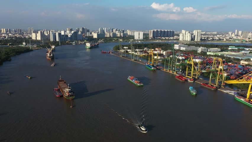 Saigon Port in Vietnam image - Free stock photo - Public Domain photo ...