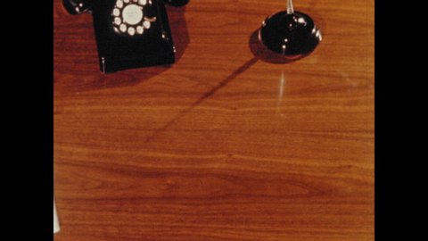 United States 1960s Floor Polisher Stock Footage Video 100