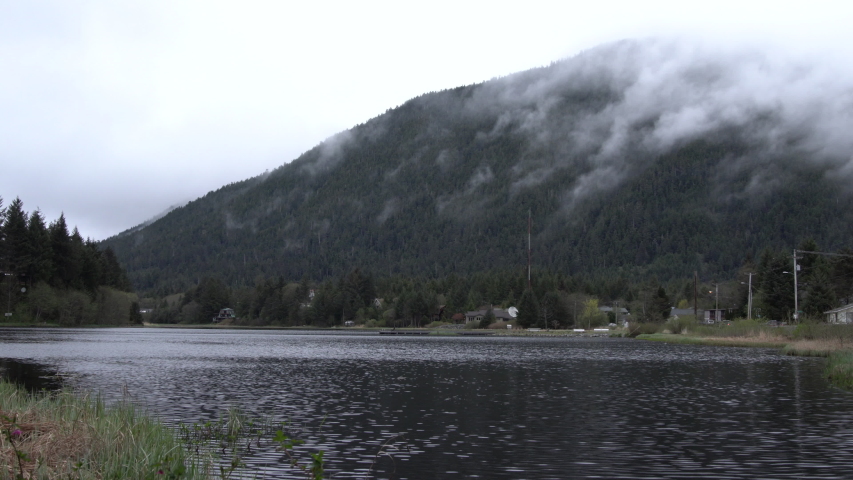 Sitka Alaska Swan Lake With Stock Footage Video 100 Royalty