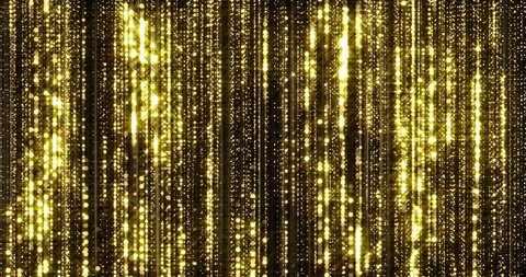 Gold Glittery Theatre Curtains Stock Footage Video 100 Royalty