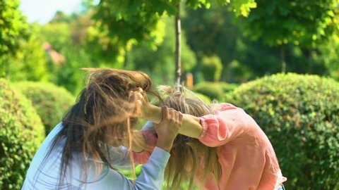 Hair Pulling Girl Fight Stock Video Footage 4k And Hd Video