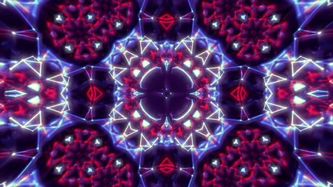 Psychedelic Laser Light Show Around Stock Footage Video 100