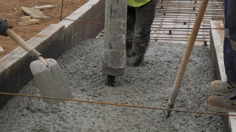 Pouring Concrete Slab Stock Video Footage 4k And Hd Video Clips