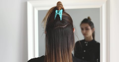 Hair Extension Bundles Stock Video Footage 4k And Hd Video Clips