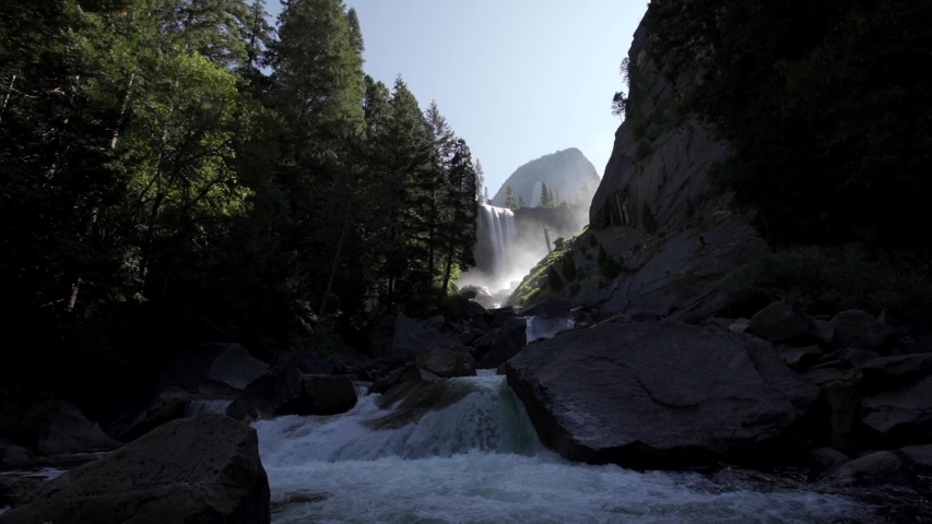 Vernal Fall waterfall