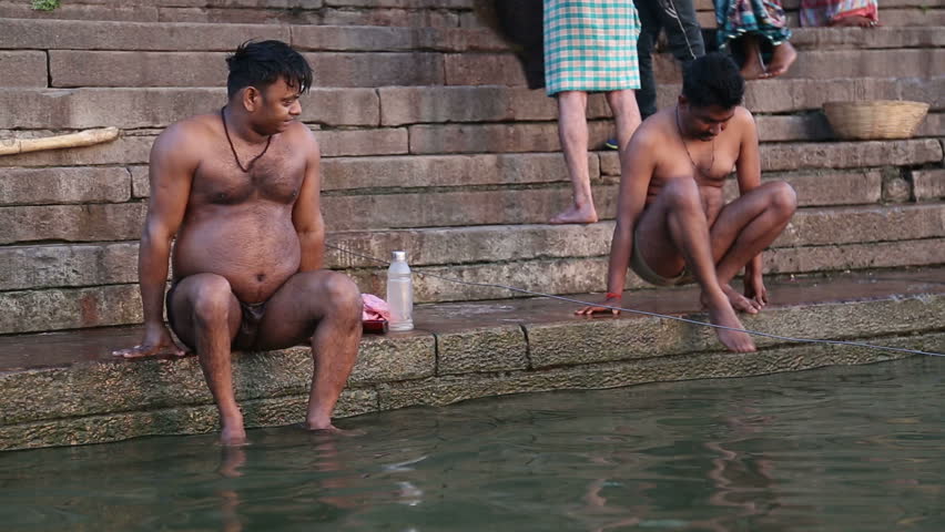 Bathing Nude Men.