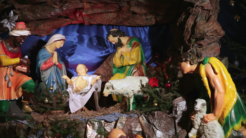 Christmas Nativity Scene Stock Footage Video 1150210 | Shutterstock