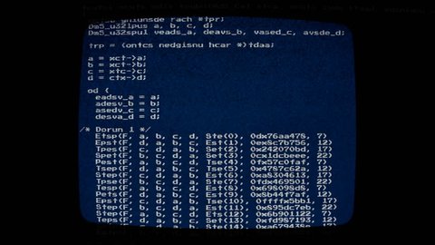 Simple Source Code Scrolling Animation Stock Footage Video 100 Royalty Free Shutterstock