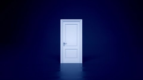 3d Opening White Doors On Stock Footage Video 100 Royalty Free