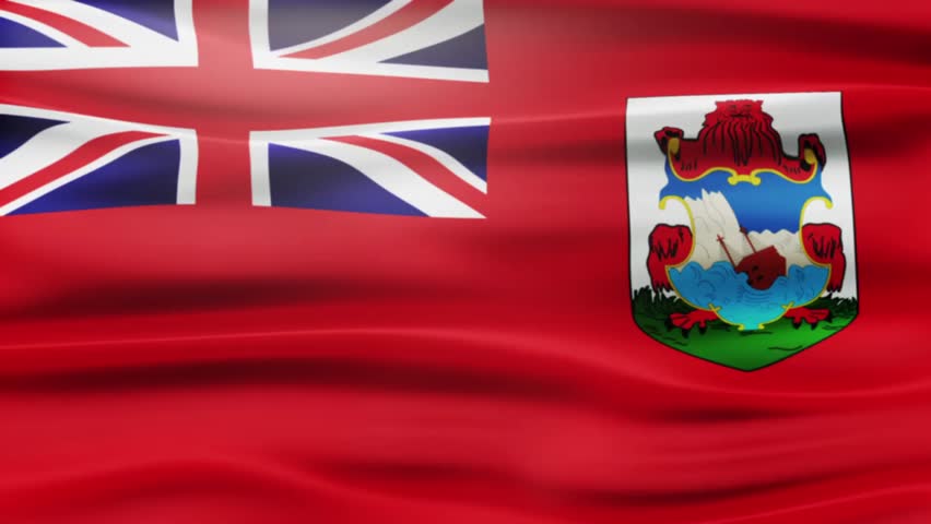 Animated Flag of Bermuda Stock Footage Video (100% Royalty ...