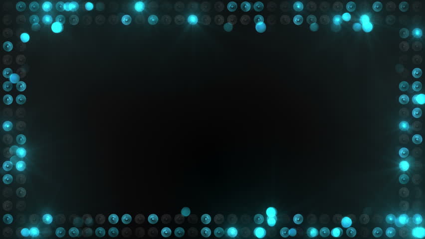 Frame Of Blue Lighting Bulbs Stock Footage 100 Royalty Free 12910652 Shutterstock