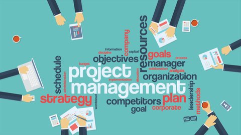 Project Management Cartoon Animation Keywords Business Stock Footage Video  (100% Royalty-free) 13000862 | Shutterstock