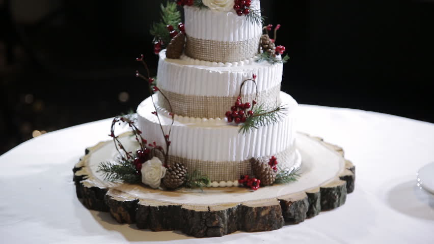 Wedding Cake With Forest Berries Wedding Cake With Forest Berries