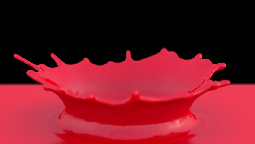 4k Red Paint Drop Falling Stock Footage Video 100 Royalty Free 4k Red Paint Drop Falling In Slow Motion And Making Beautiful Crown Splash Isolated On Black With Alpha Uhd 3840x2160 Ultra High Definition