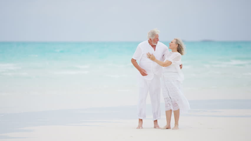 Lifestyle Leisure Travel Mature Retired Male Female Caucasian Couple ...