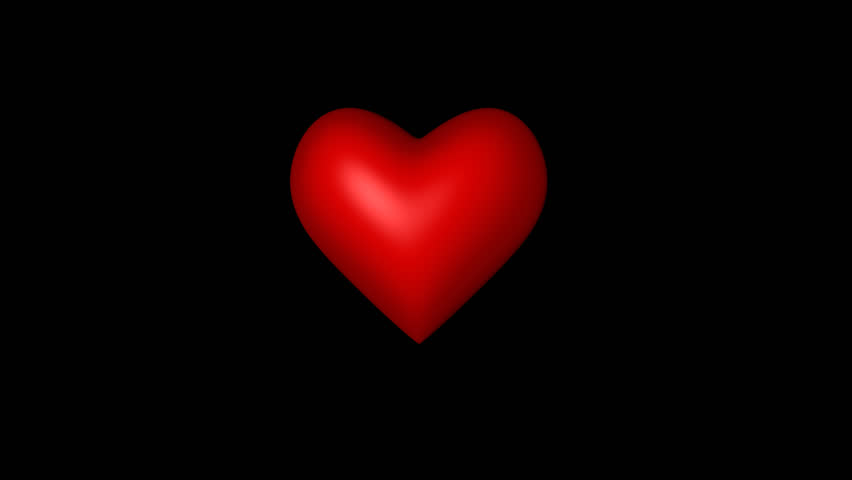 Black Background Red Heart ~ DESEMBARALHE