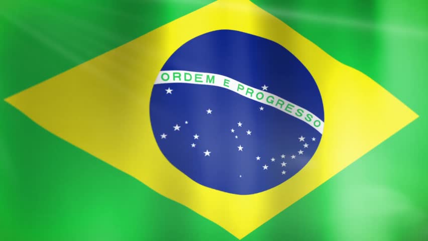 Real Brazilian Flag Waving Stock Footage Video 6960592 | Shutterstock