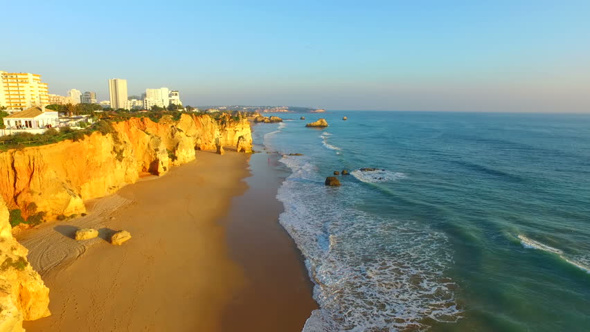 Aerial From Famous Beach Praia Stock Footage Video 100 Royalty Aerial From Famous Beach Praia Stock Footage Video 100 Royalty Free 14905252 Shutterstock