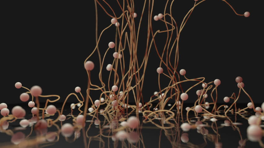 Growing Microorganisms Stock Footage Video (100% Royalty-free) 15316582