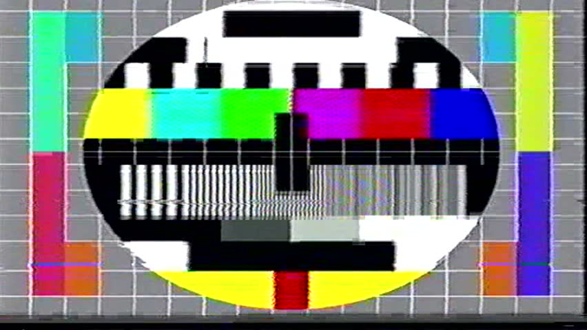 Tv Static Noise Color Bars Bad Signal Stock Footage Video 15382390 ...