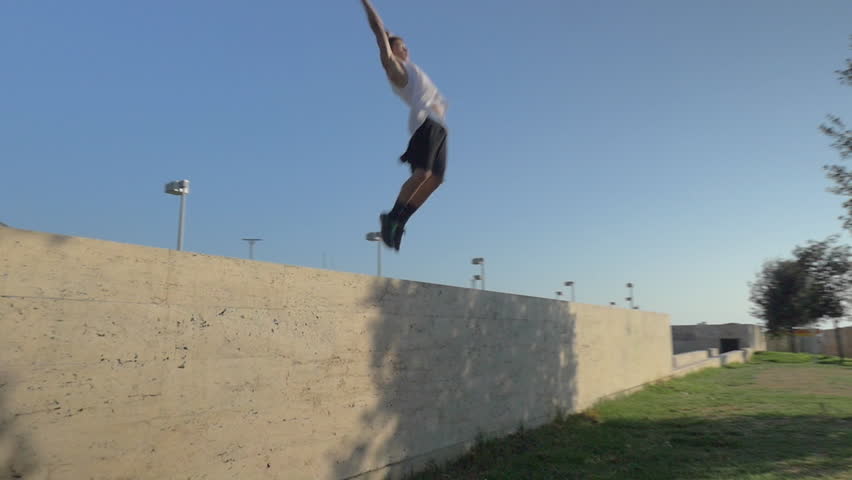 Dynamic parkour trace system. Dynamic parkour trace system