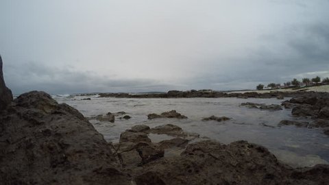 Video Stock A Tema Timelapse In El Cotillo Fuerteventura