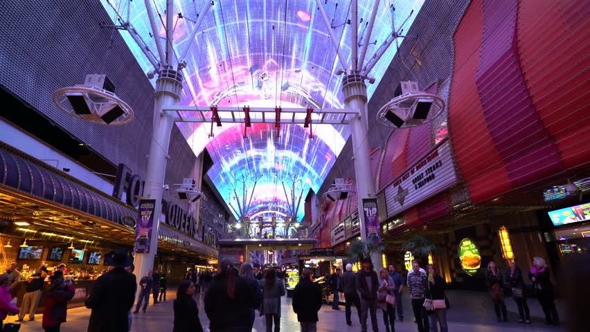 Fremont Street Light Show At Stock Footage Video 100 Royalty Free 16879852 Shutterstock