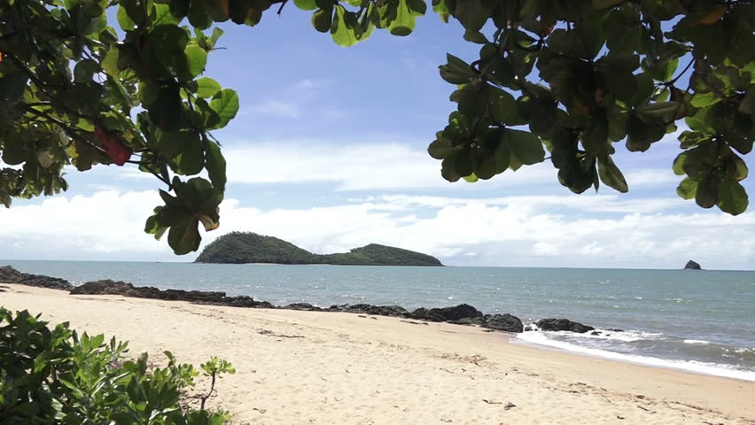 Coastline and island of Queensland, Australia image - Free stock photo ...