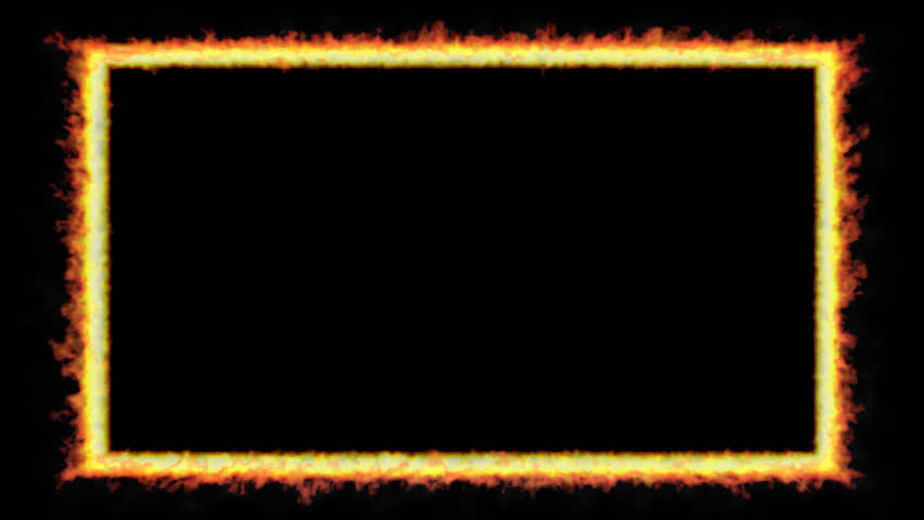 Animated Thin Rectangular Rim Trim Stock Footage 100 Animated Thin Rectangular Rim Trim Window Border Or Frame Of Fire Against Transpa Background In 4k Alpha Channel Embedded With Png File
