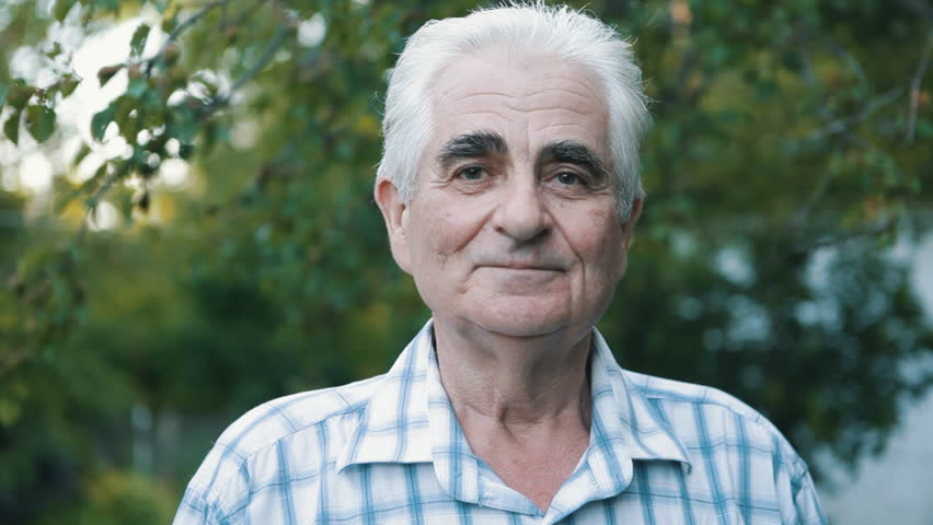 Video Stock A Tema Portrait Of An Old Man 100 Royalty Free