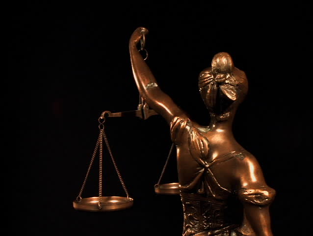 Header of justice