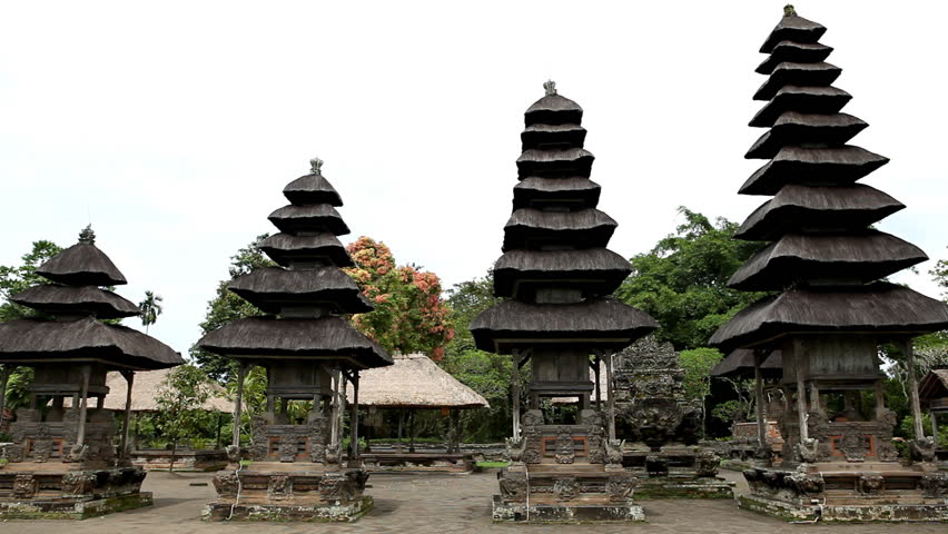 Pura Taman Ayun Royal Temple Stock Footage Video 100 Royalty Free 1897882 Shutterstock