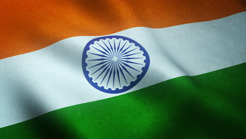 Indian Close Up Waving Flag - HD Loop Stock Footage Video 914290 ...