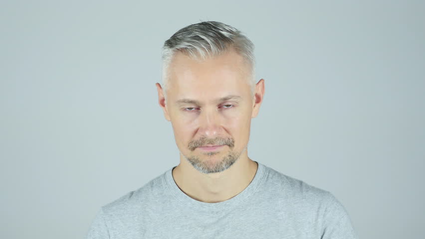 Header of middle age