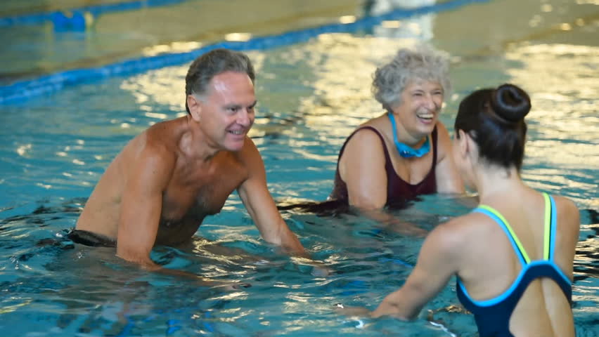 pool exercise bike